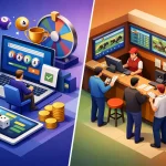 Online 4D Versus Shop Betting Explained