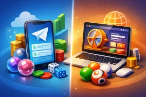 Telegram Betting vs Website for 4D Players