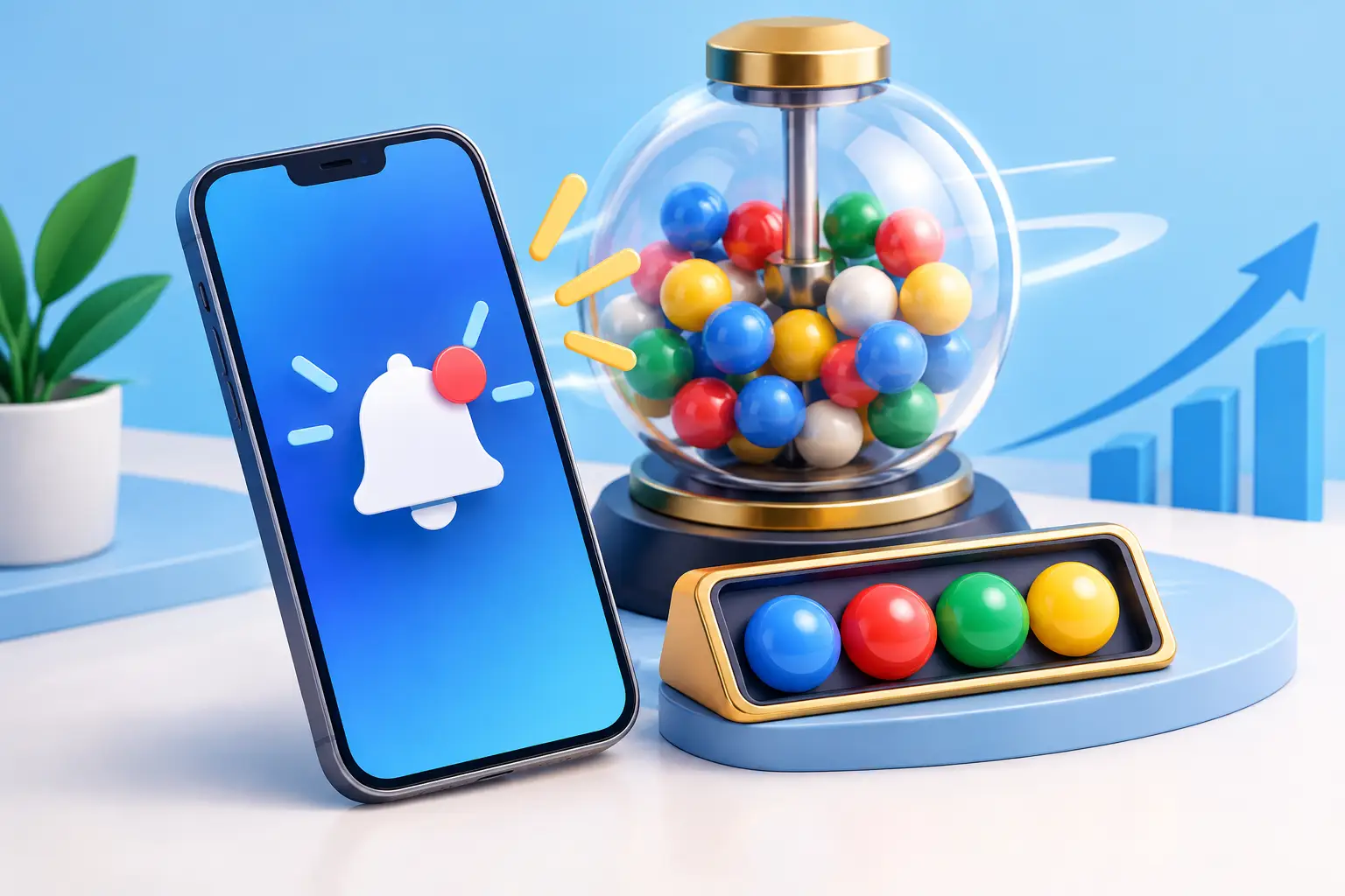 Mobile Draw Notifications for Faster 4D Results